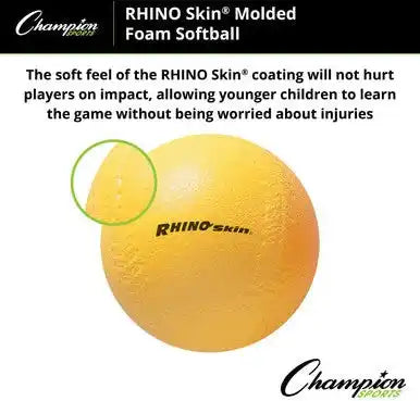 Champion Sports Rs Molded Ball Rhino Skin Molded Foam Ball - Ea