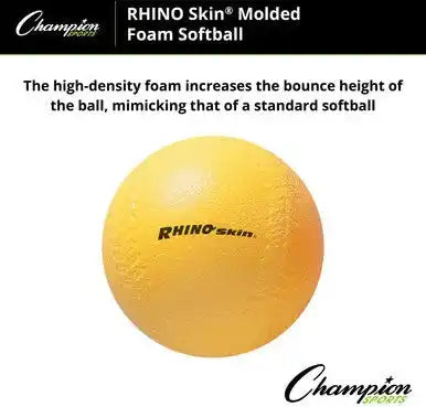 Champion Sports Rs Molded Ball Rhino Skin Molded Foam Ball - Ea