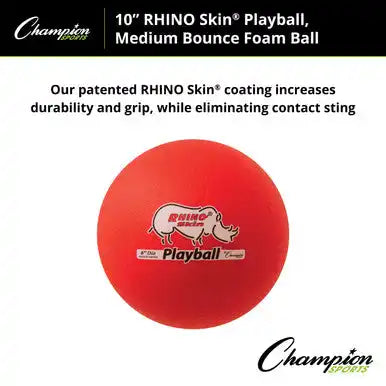 Champion Sports Rs63 Rhino Skin Foam Ball Medium Bounce - Ea - Single