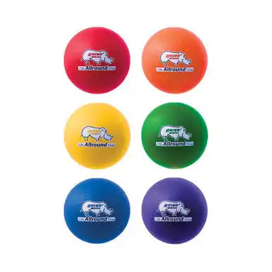 Champion Sports Rs7 7’’ Rhino Skin Medium Bounce Allround Foam Ball - Ea - Yellow / Single