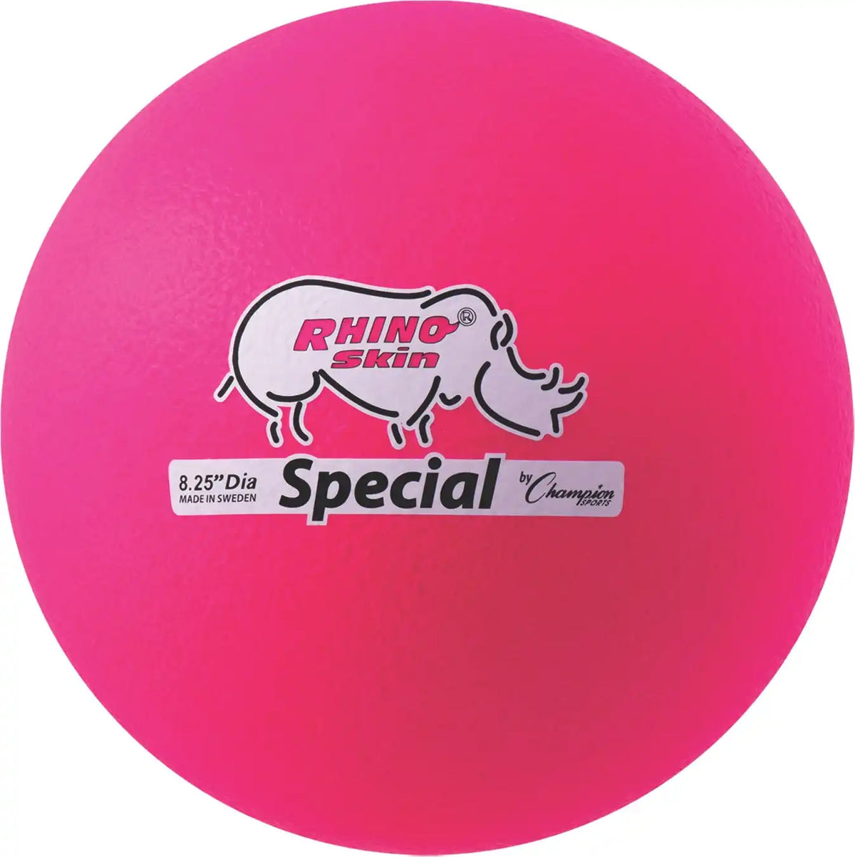 Champion Sports Rs8 8.5’’ Rhino Skin Medium Bounce Dodgeball - Ea - Neon Pink