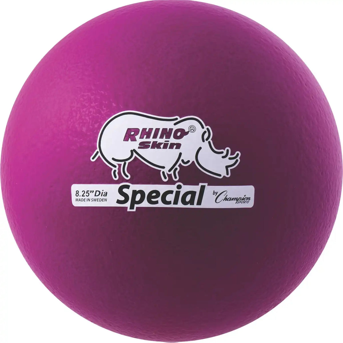Champion Sports Rs8 8.5’’ Rhino Skin Medium Bounce Dodgeball - Ea - Neon Purple