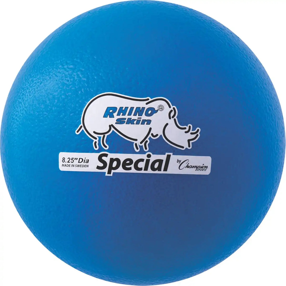 Champion Sports Rs8 8.5’’ Rhino Skin Medium Bounce Dodgeball - Ea - Neon Blue