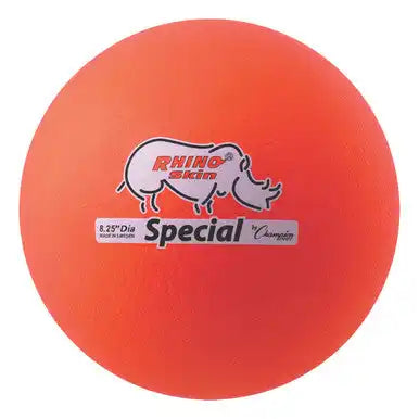 Champion Sports Rs8 8.5’’ Rhino Skin Medium Bounce Dodgeball - Set - of 6 Colors
