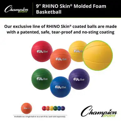 Champion Sports Rs9 Rhino Skin High Bounce Balls - Ea - Orange