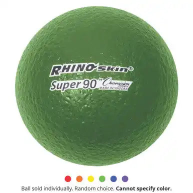 Champion Sports Rs90 3.5’’ Rhino Skin Super 90 High Bounce Foam Ball - Set - of 6 Colors