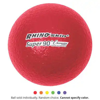 Champion Sports Rs90 3.5’’ Rhino Skin Super 90 High Bounce Foam Ball - Set - of 6 Colors
