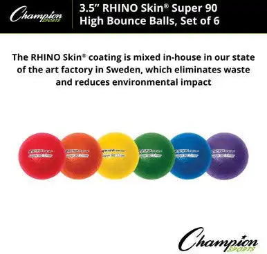Champion Sports Rs90 3.5’’ Rhino Skin Super 90 High Bounce Foam Ball - Ea - Color Cannot be Specified