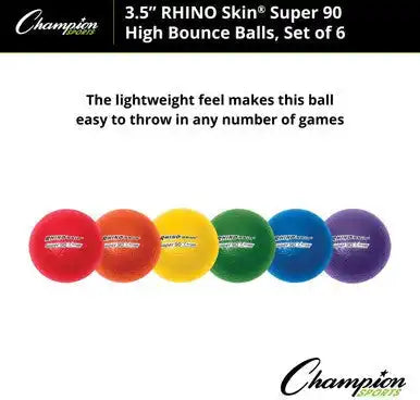 Champion Sports Rs90 3.5’’ Rhino Skin Super 90 High Bounce Foam Ball - Ea - Color Cannot be Specified