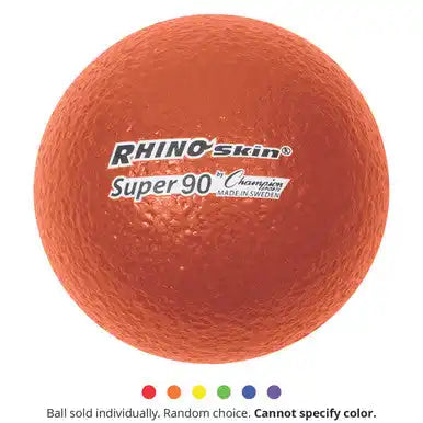 Champion Sports Rs90 3.5’’ Rhino Skin Super 90 High Bounce Foam Ball - Set - of 6 Colors
