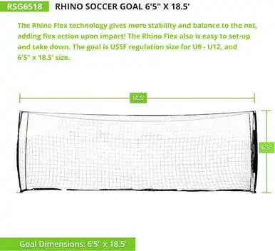 Champion Sports Rsg Rhino Flex Portable Soccer Goal - Ea