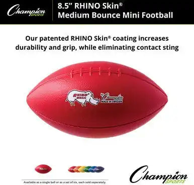 Champion Sports Rsmff Rhino Skin Molded Foam Footballs - Ea