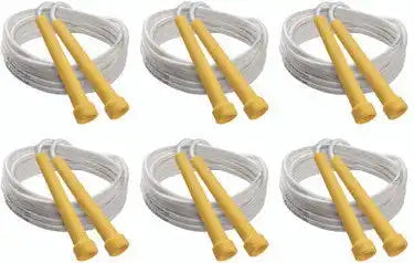 Champion Sports Rsrset Licorice Rhino Speed Rope Set of 6