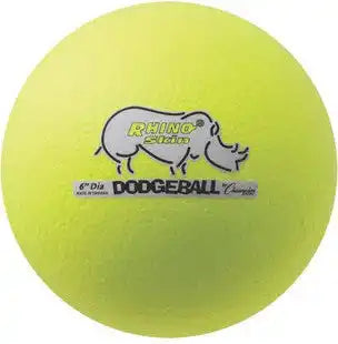 Champion Sports Rxd6 6’’ Rhino Skin Low Bounce Dodgeball - Ea
