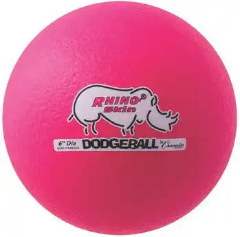 Champion Sports Rxd6 6’’ Rhino Skin Low Bounce Dodgeball - Ea