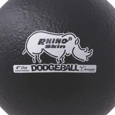 Champion Sports Rxd6 6’’ Rhino Skin Low Bounce Dodgeball - Ea