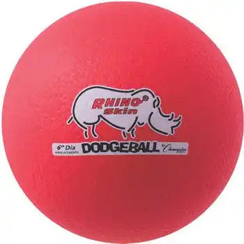 Champion Sports Rxd6 6’’ Rhino Skin Low Bounce Dodgeball - Ea