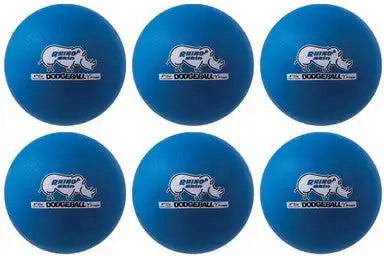 Champion Sports Rxd6set 6’’ Rhino Skin Low Bounce Dodgeball - Set