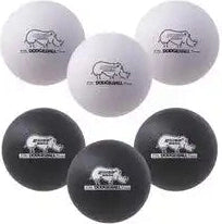 Champion Sports Rxd6set 6’’ Rhino Skin Low Bounce Dodgeball - Set