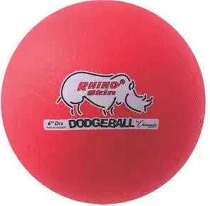 Champion Sports Rxd6set 6’’ Rhino Skin Low Bounce Dodgeball - Set