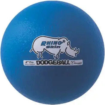 Champion Sports Rxd6set 6’’ Rhino Skin Low Bounce Dodgeball - Set