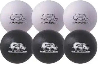 Champion Sports Rxd7 7’’ Rhino Skin Low Bounce Dodgeball - Set