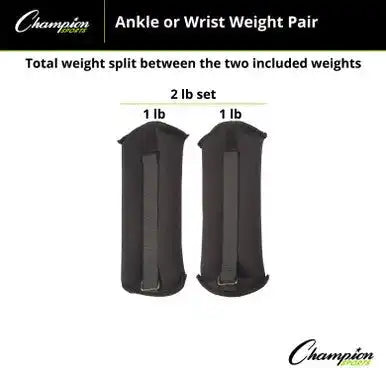 Champion Sports Saw Ankle/wrist Weight - Pr