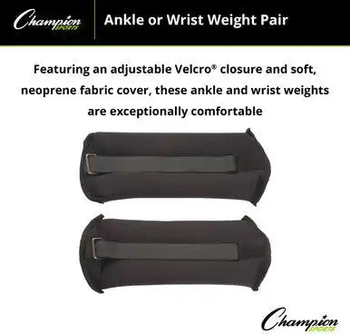 Champion Sports Saw Ankle/wrist Weight - Pr