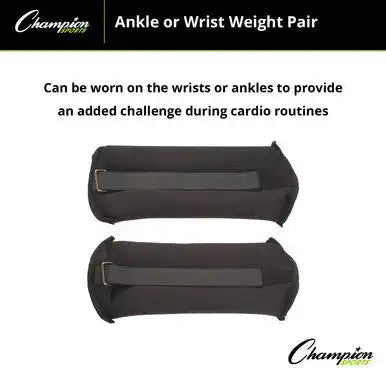 Champion Sports Saw Ankle/wrist Weight - Pr