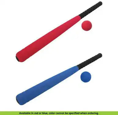 Champion Sports Sb2 Foam Covered Bat and Ball - Ea