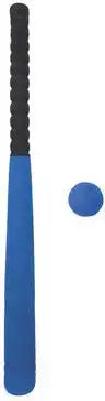 Champion Sports Sb2 Foam Covered Bat and Ball - Ea