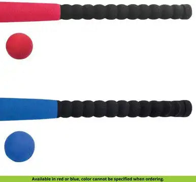 Champion Sports Sb2 Foam Covered Bat and Ball - Ea