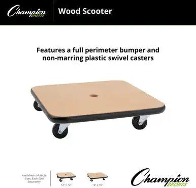 Champion Sports Scwb Wood Scooter - Ea