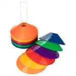Champion Sports Scx Saucer Field Cone - Set - of 48 in Six Assorted Colors