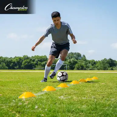 Champion Sports Scx Saucer Field Cone - Set - of 48 in Six Assorted Colors