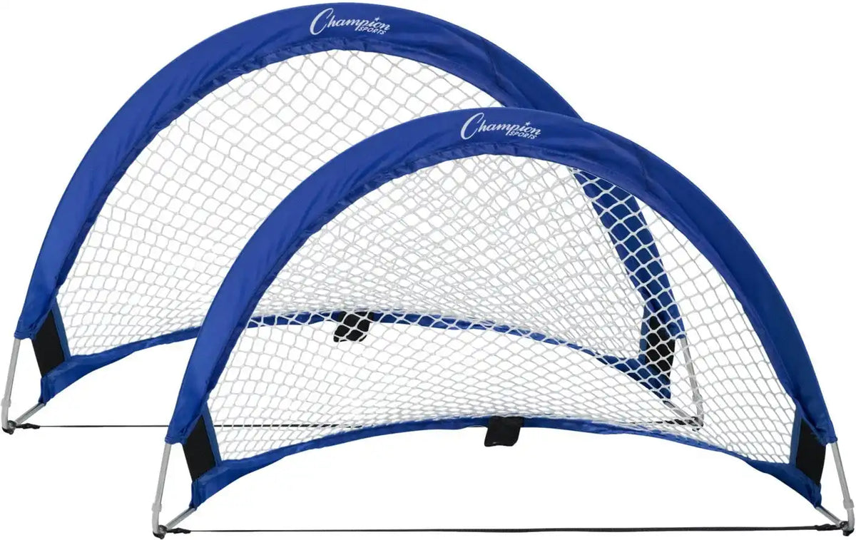 Champion Sports Sg Extreme Soccer Portable Pop-up Goals - Pr - 2.5’ x 1.5’