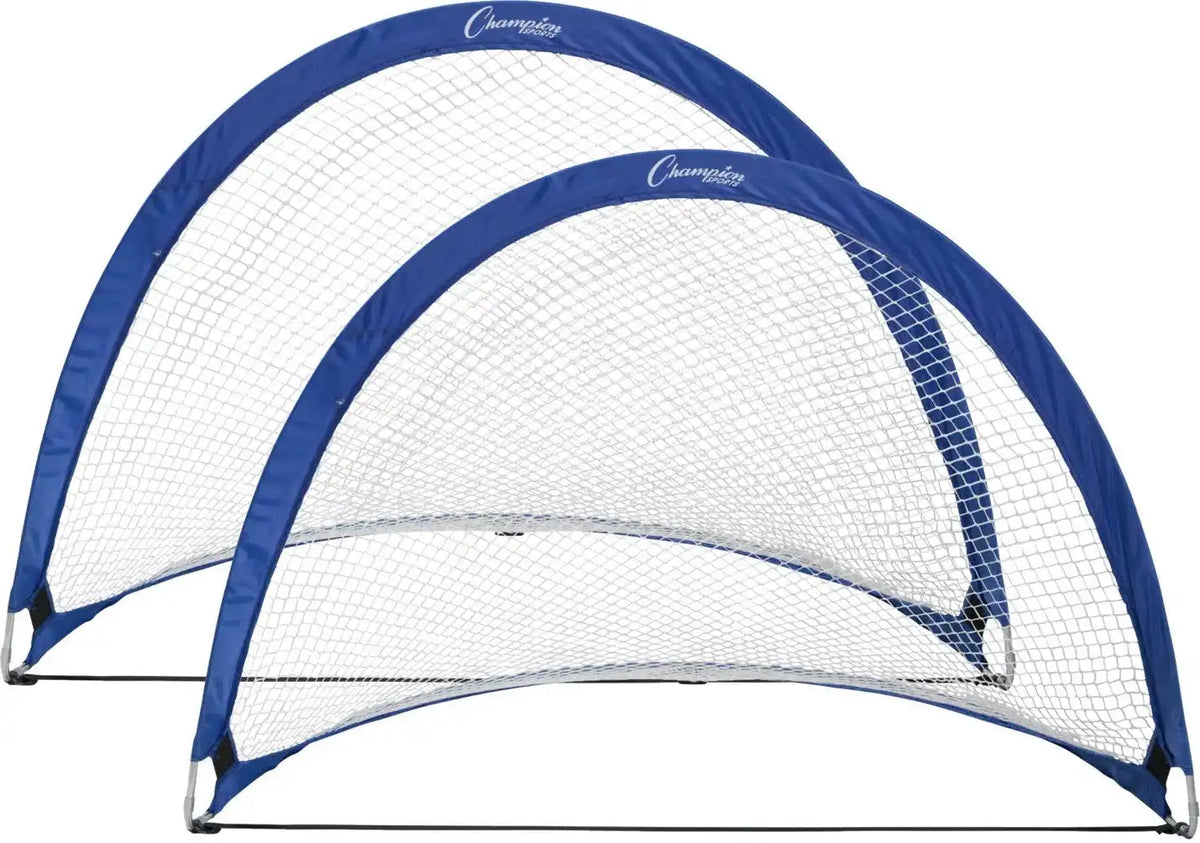 Champion Sports Sg Extreme Soccer Portable Pop-up Goals - Pr - 4’ x 3’