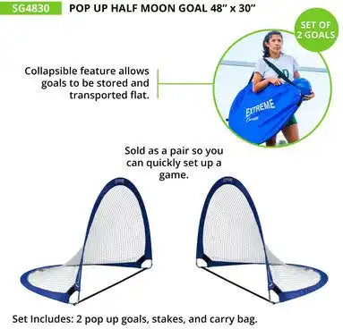 Champion Sports Sg Extreme Soccer Portable Pop-up Goals - Pr