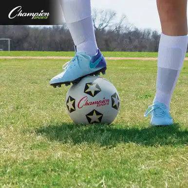 Champion Sports Srb Rubber Cover Soccer Ball - Ea