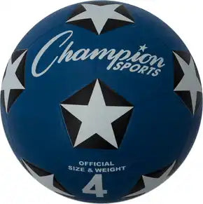Champion Sports Srb Rubber Cover Soccer Ball - Ea