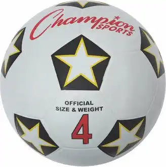 Champion Sports Srb Rubber Cover Soccer Ball - Ea