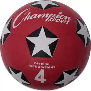 Champion Sports Srb Rubber Cover Soccer Ball - Ea