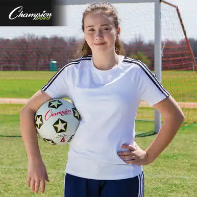 Champion Sports Srb Rubber Cover Soccer Ball - Ea