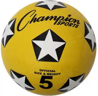 Champion Sports Srb Rubber Cover Soccer Ball - Ea