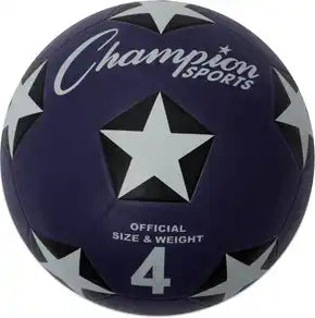 Champion Sports Srb Rubber Cover Soccer Ball - Ea