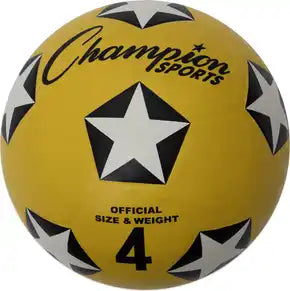 Champion Sports Srb Rubber Cover Soccer Ball - Ea