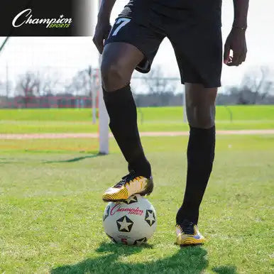 Champion Sports Srb Rubber Cover Soccer Ball - Ea
