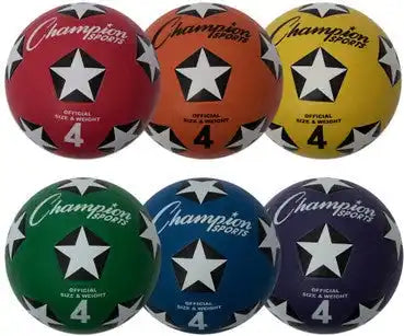 Champion Sports Srb Rubber Cover Soccer Ball - Ea