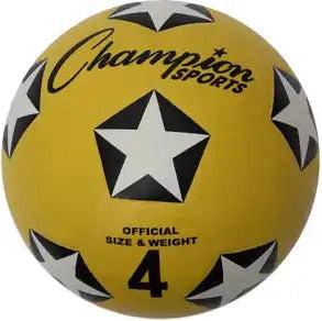 Champion Sports Srb Rubber Cover Soccer Ball - Set