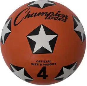 Champion Sports Srb Rubber Cover Soccer Ball - Set